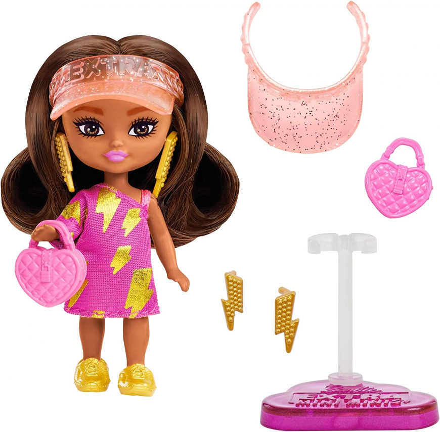 Barbie Extra Mini Minis Doll - Lightning Bolt Dress