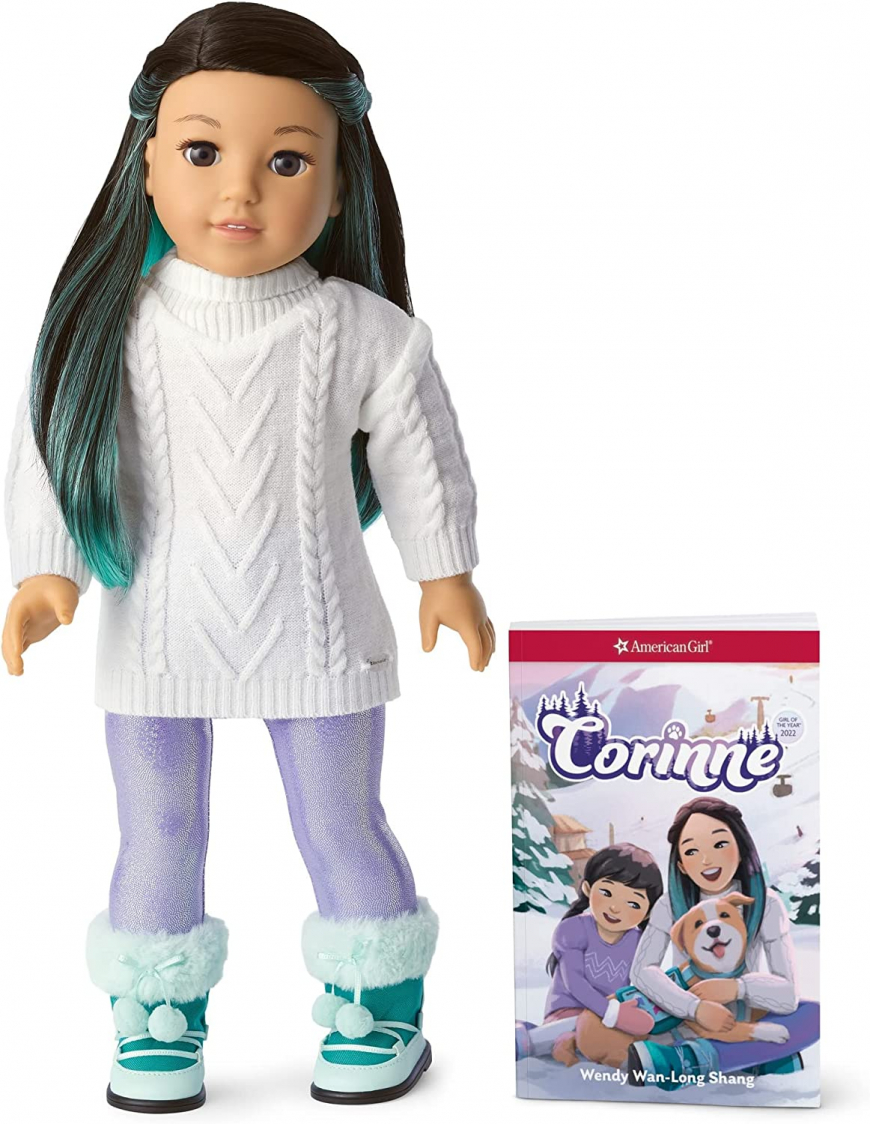 American Girl Corinne Doll & Book