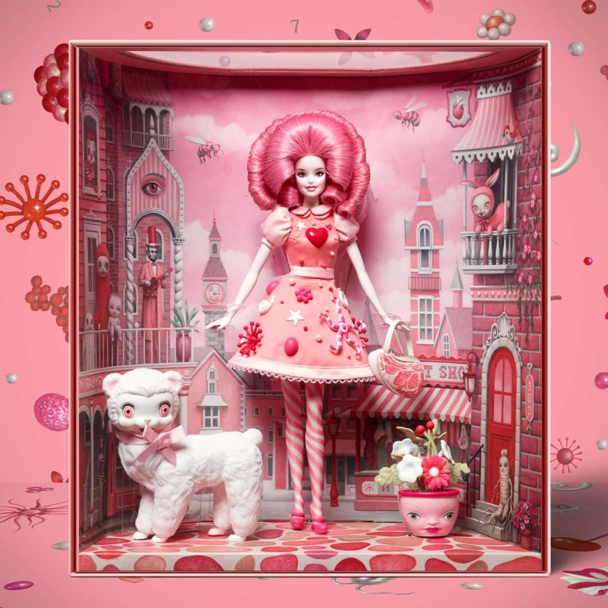 Pink Pop Barbie Mark Ryden x Barbie limited edition Doll