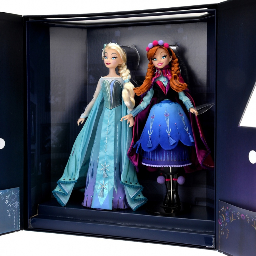 Disney Limited Edition dolls Frozen Anna and Elsa Brittney Lee