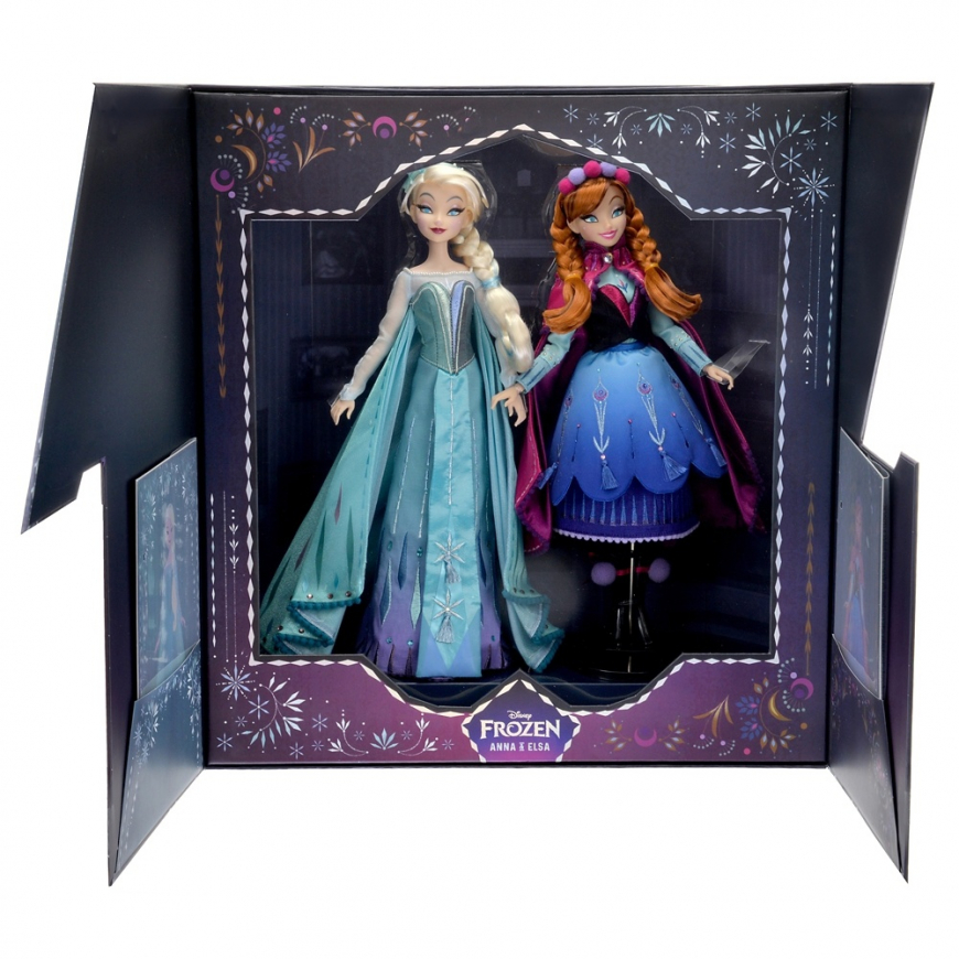 Disney Limited Edition dolls Frozen Anna and Elsa Brittney Lee
