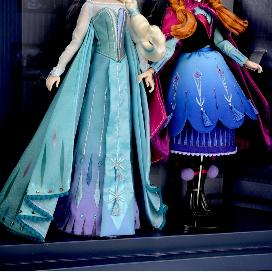 Disney Limited Edition dolls Frozen Anna and Elsa Brittney Lee