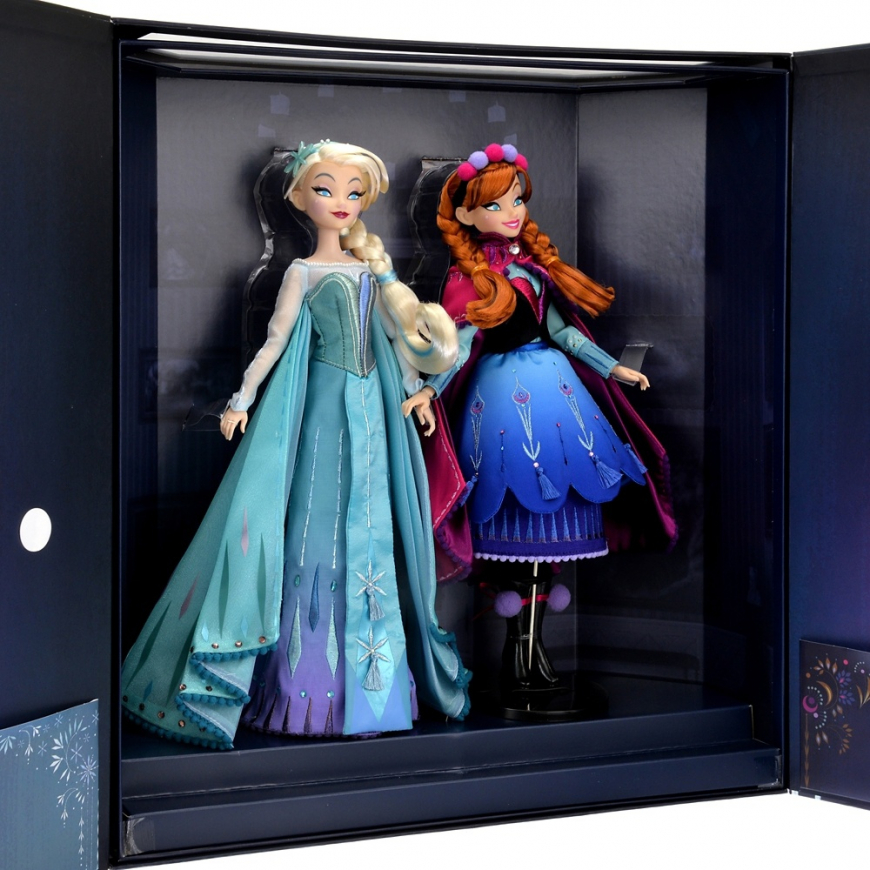 Disney Limited Edition dolls Frozen Anna and Elsa Brittney Lee