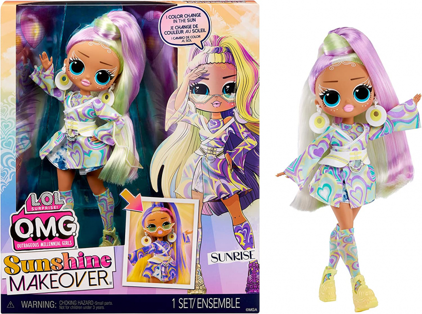 LOL OMG Sunshine Makeover Sunrise doll