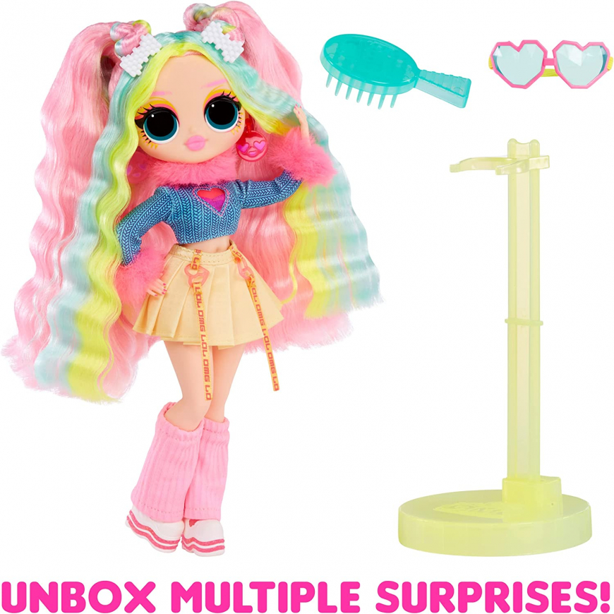 LOL OMG Sunshine Makeover Bubblegum DJ doll