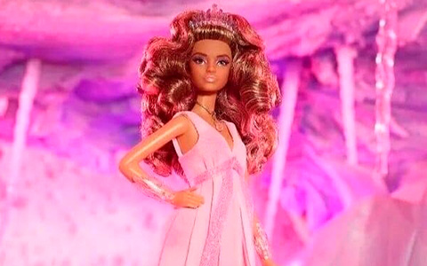 Barbie Signature Crystal Fantasy Collection Rose Quartz Doll 2022