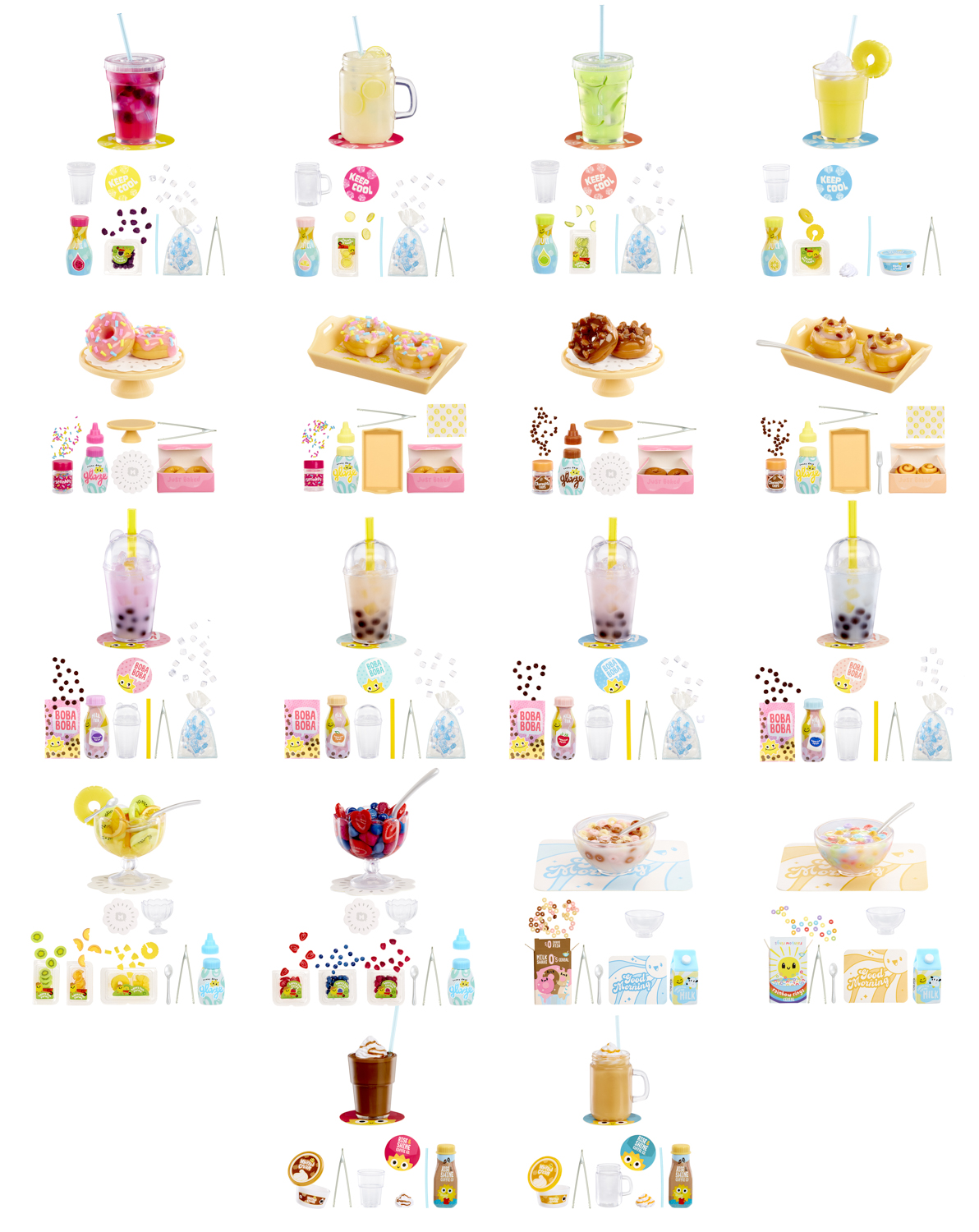 MGA's Miniverse - Make It Mini Food Diner Series 1 Minis • Showcase US