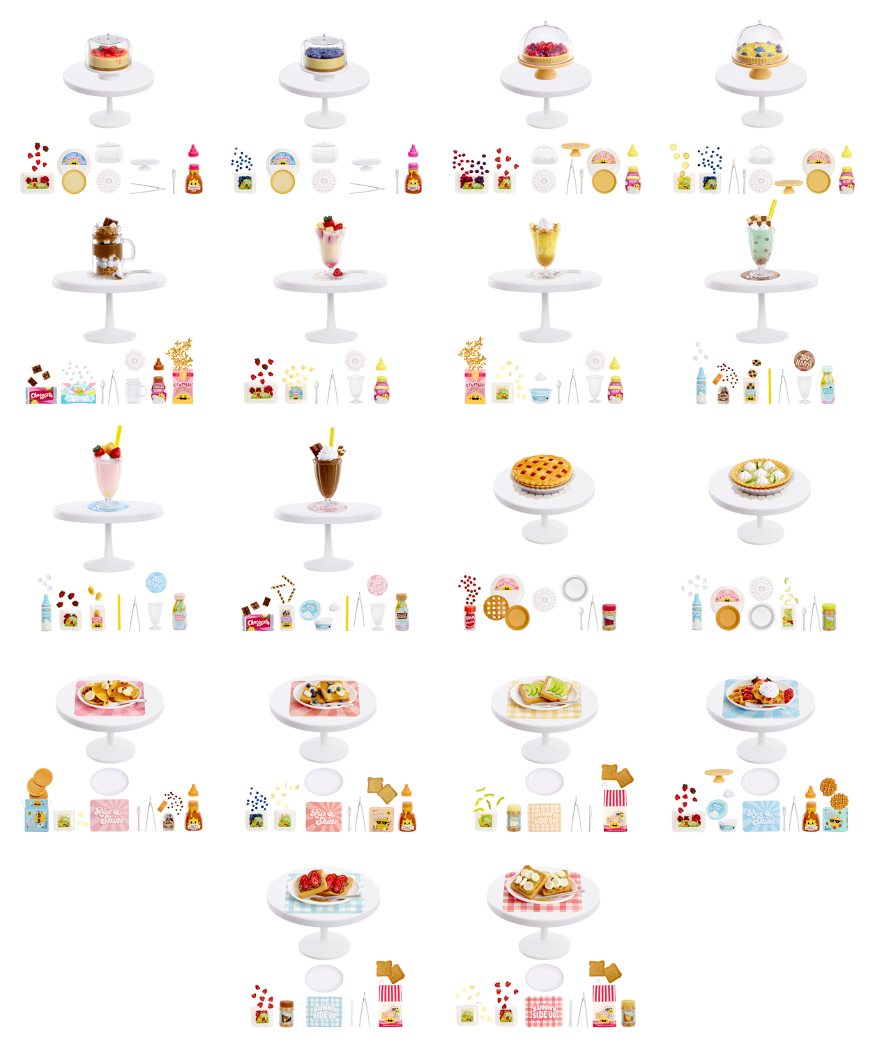MGA's Miniverse - Make It Mini Food Diner Series 1 Minis • Showcase US
