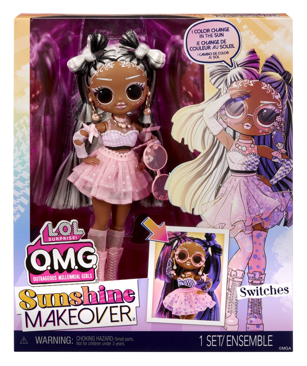 LOL SURPRISE - POUPEE OMG SUNSHINE MAKEOVER - SUNRISE