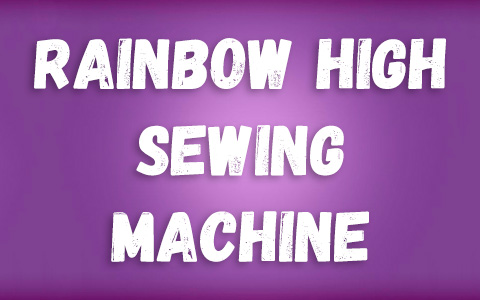 Rainbow High Sewing Machine playset