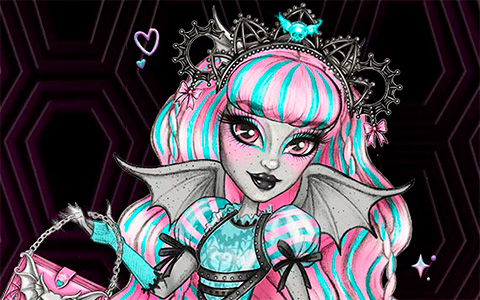 Monster High Skullector Rochelle Goyle doll 2023
