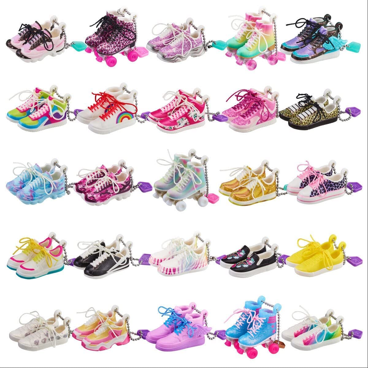 Real Littles shoes series 2- Collectible Micro Sneakers with 25 Sneakers to  collect 