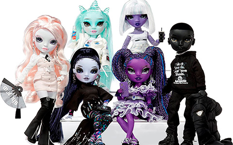Rainbow High Shadow High series 2 dolls Dia Mante, Karla Choupette, Reina Glitch Crowne, Monique Verbena, Zooey Electra, Rexx Macqueen