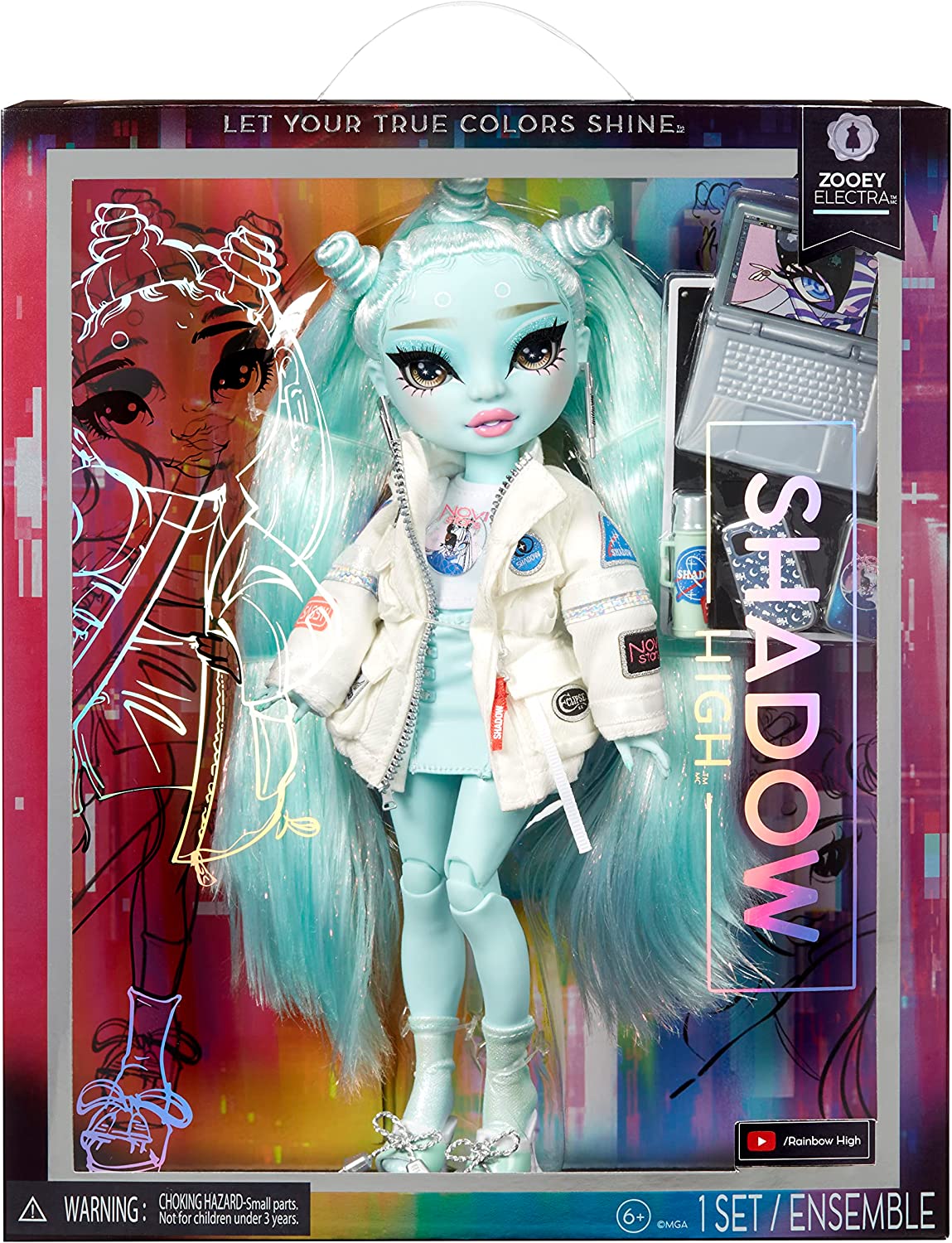 Rainbow High Shadow High Karla Choupette - Pink Fashion Doll - NEW 2023