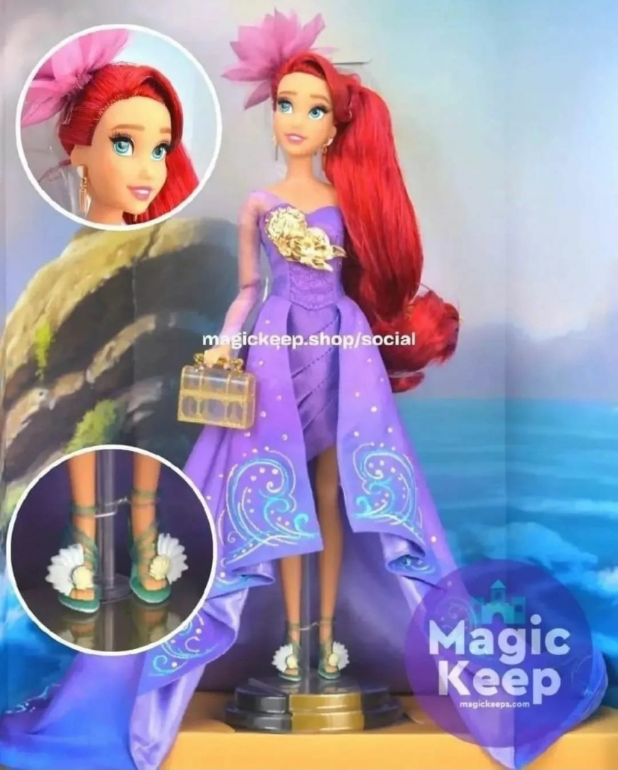 Disney Limited Edition Designer Collection Ultimate Princess Celebration Ariel Purple 2022