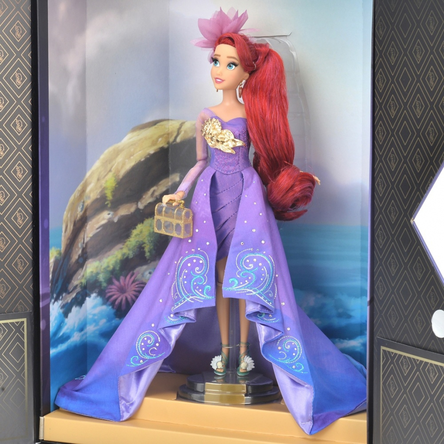 Disney Limited Edition Designer Collection Ultimate Princess Celebration Ariel Purple 2022