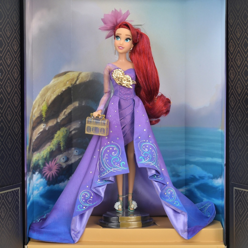 Disney Limited Edition Designer Collection Ultimate Princess Celebration Ariel Purple 2022