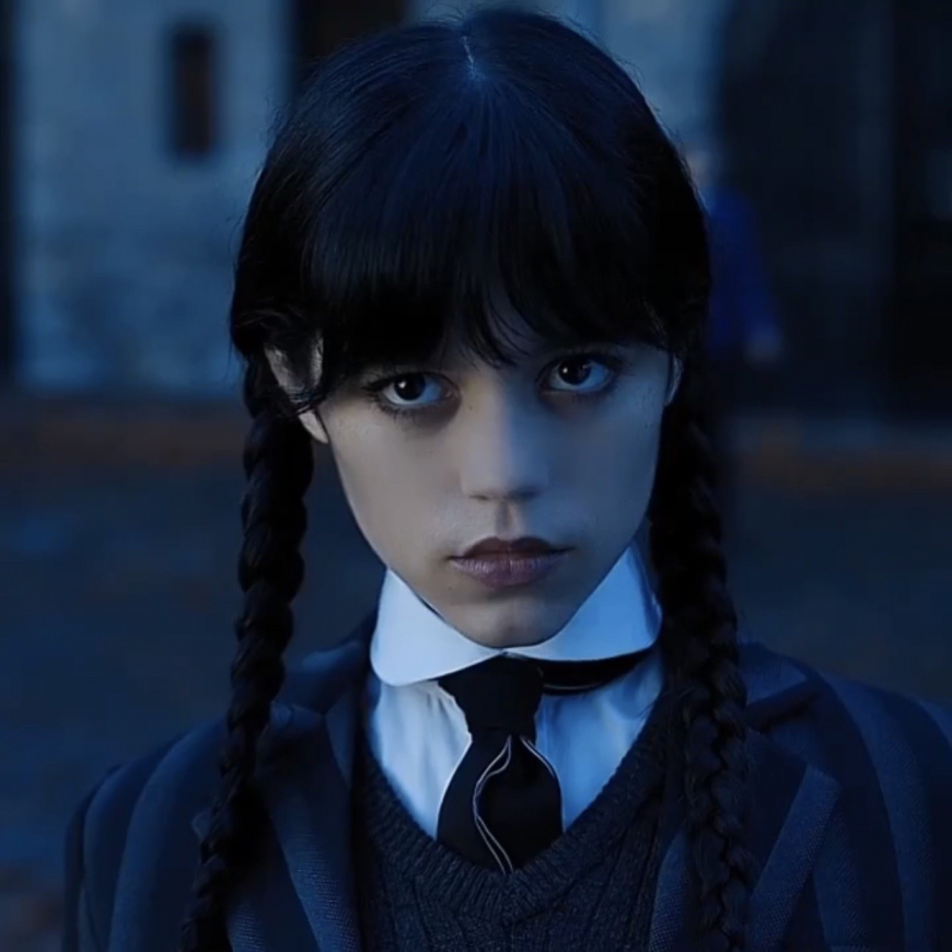 Wednesday Addams profile pictures, Netflix Wednesday