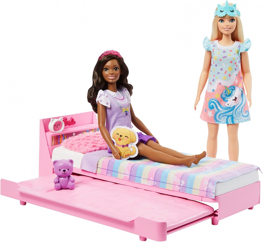 My First Barbie Bedtime Playset 2023