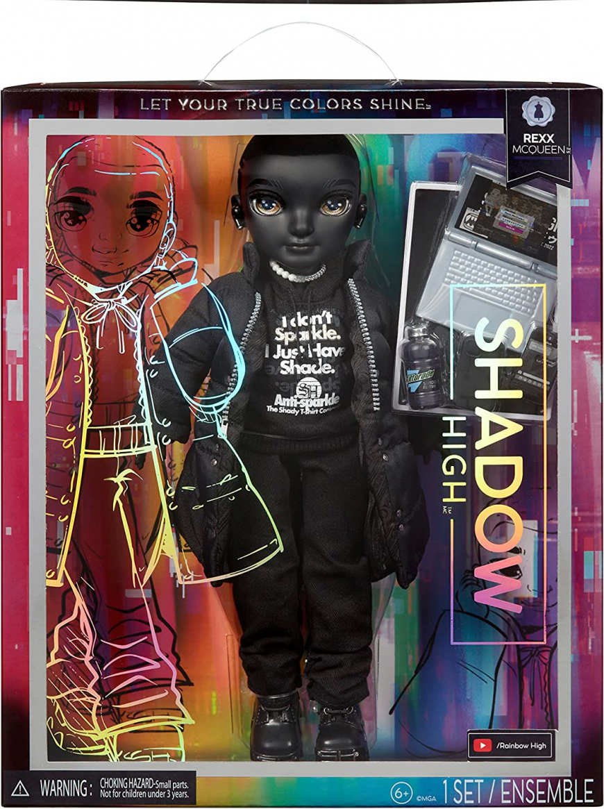 Rainbow High Shadow High series 2 Rexx Macqueen doll