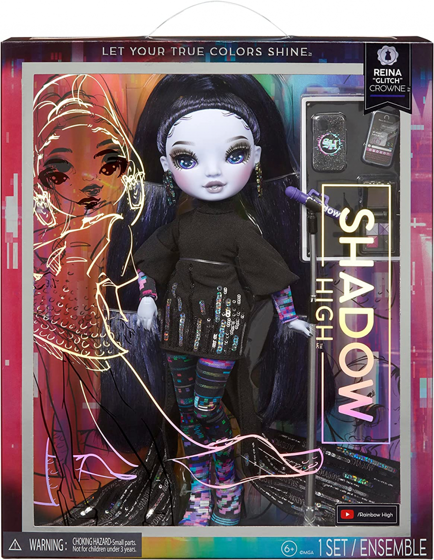 Rainbow High Shadow High series 2 Reina “Glitch” Crowne doll