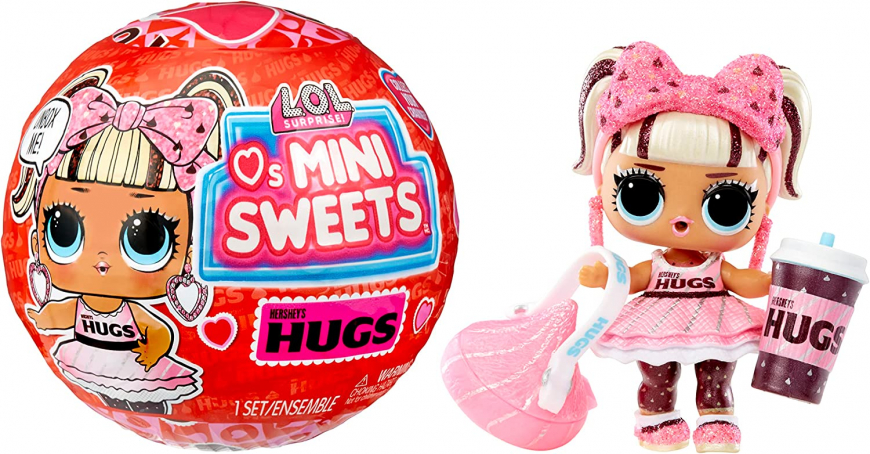LOL Surprise Loves Mini Sweets Valentine’s Day Hugs & Kisses Hugs Sweetie dol