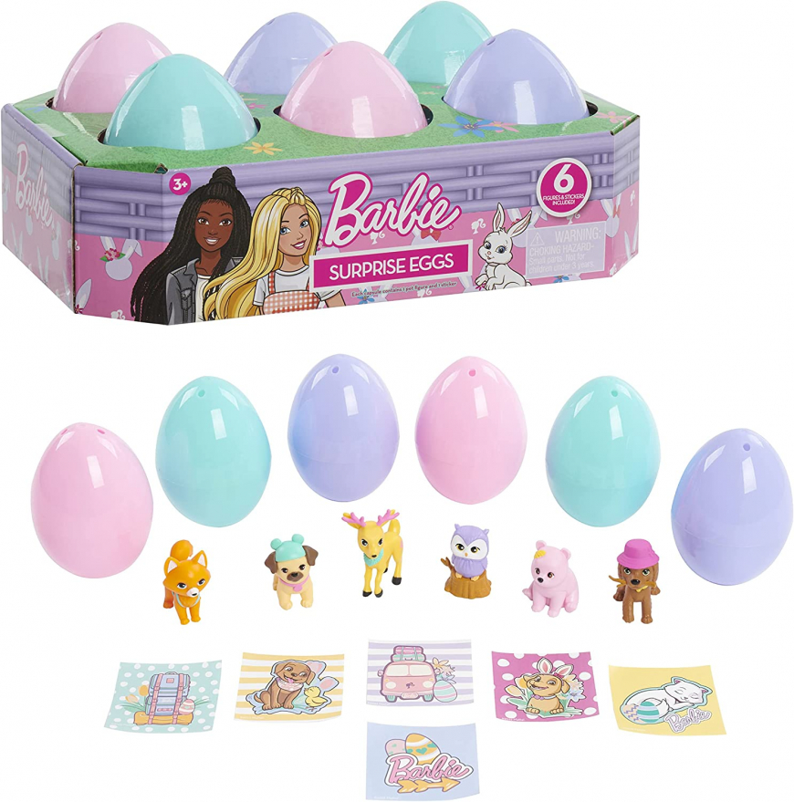 Barbie Surprise Eggs: Winter themed