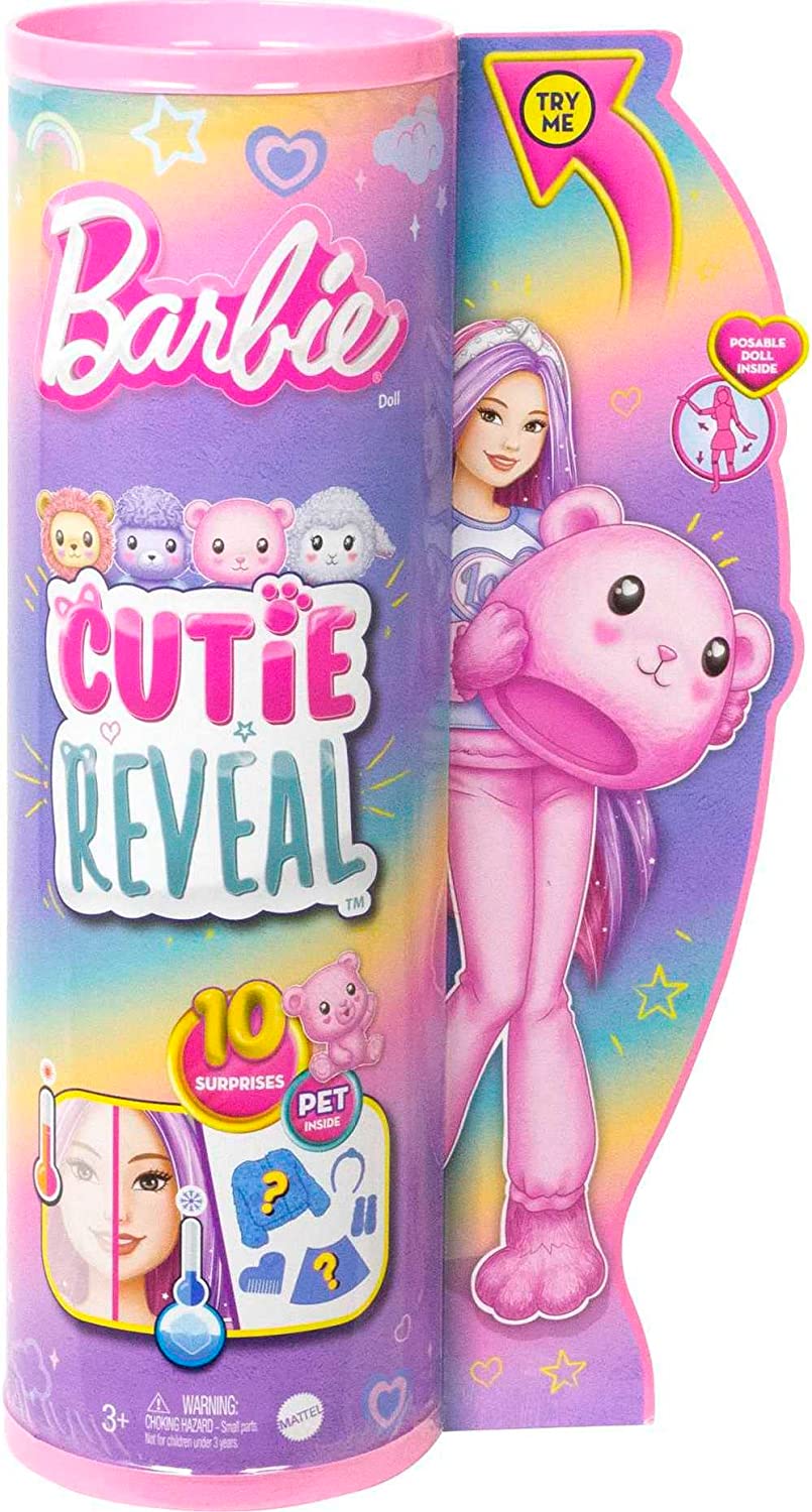 Barbie Cutie Reveal Bear doll