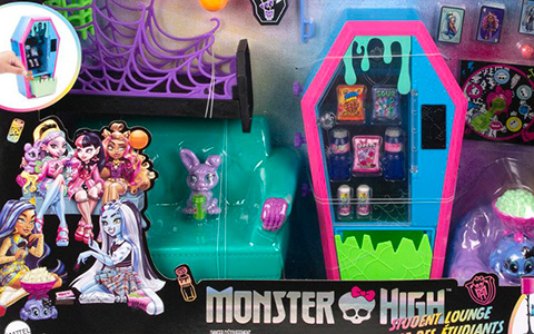 Monster High Student Lounge playset 2023