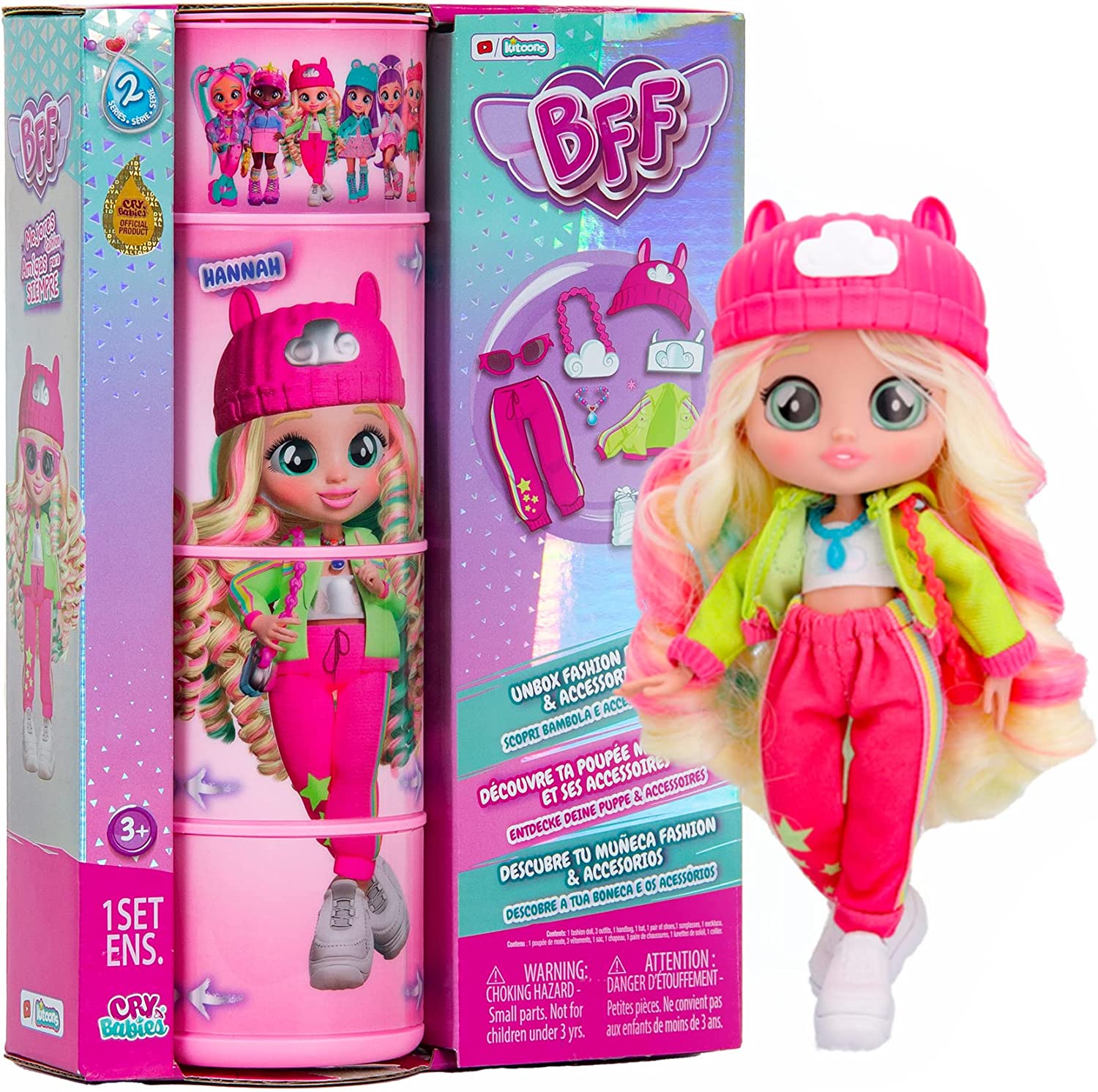 Set Cry Babies - Magic Tears -5 Pack Original Con Accesorios