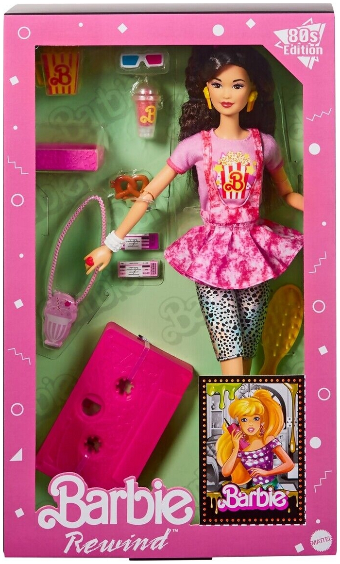 Barbie Rewind 2023 movie night doll