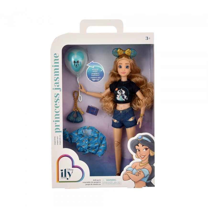 Disney iLY 4EVER Jasmine fan doll