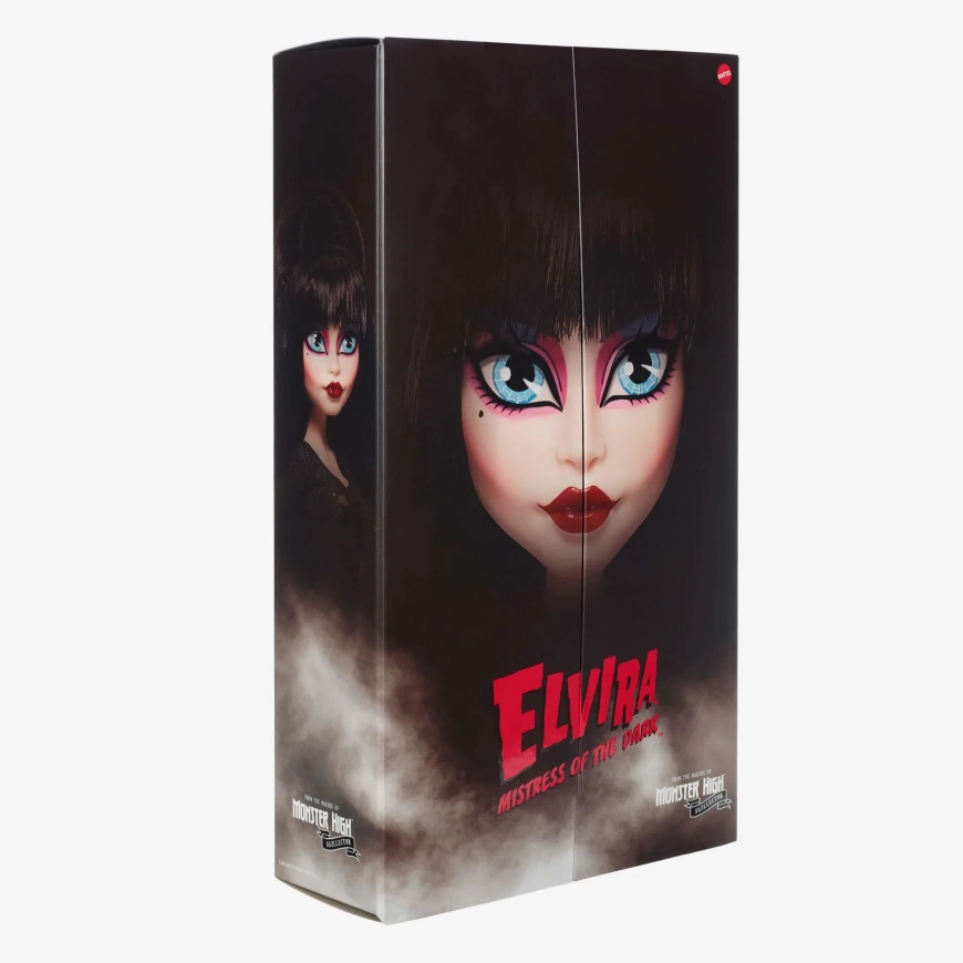 Monster High Skullector Elvira Mistress of the Dark doll