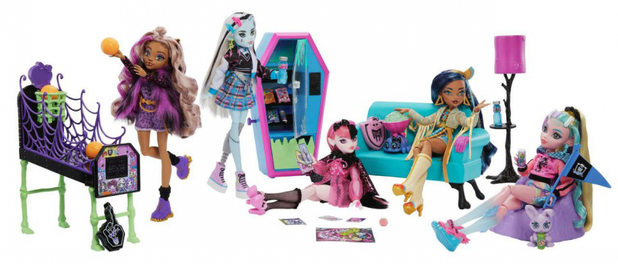 Monster High Student Lounge playset 2023