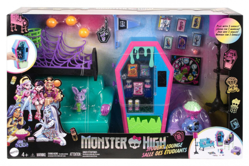 Monster High Student Lounge playset 2023