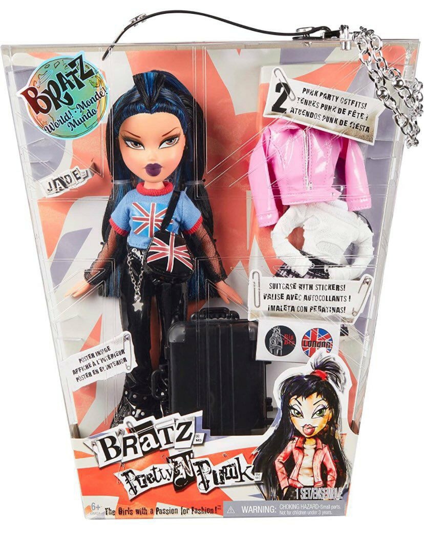 Bratz Pretty N Punk 2023 re-release and new dolls: Cloe, Jade, Meygan, Yasmin, Sasha and Eitan
