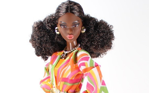  Barbie A Nod for Mod Gold Label Collector Doll : Toys