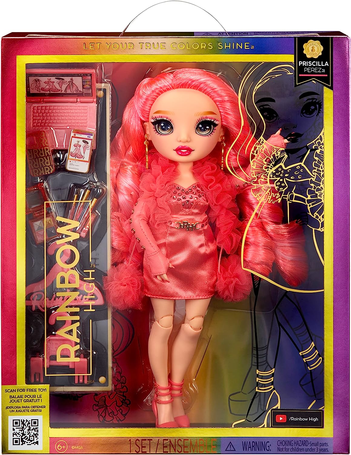 Rainbow High Fantastic Sunny Madison 11” Doll – L.O.L. Surprise