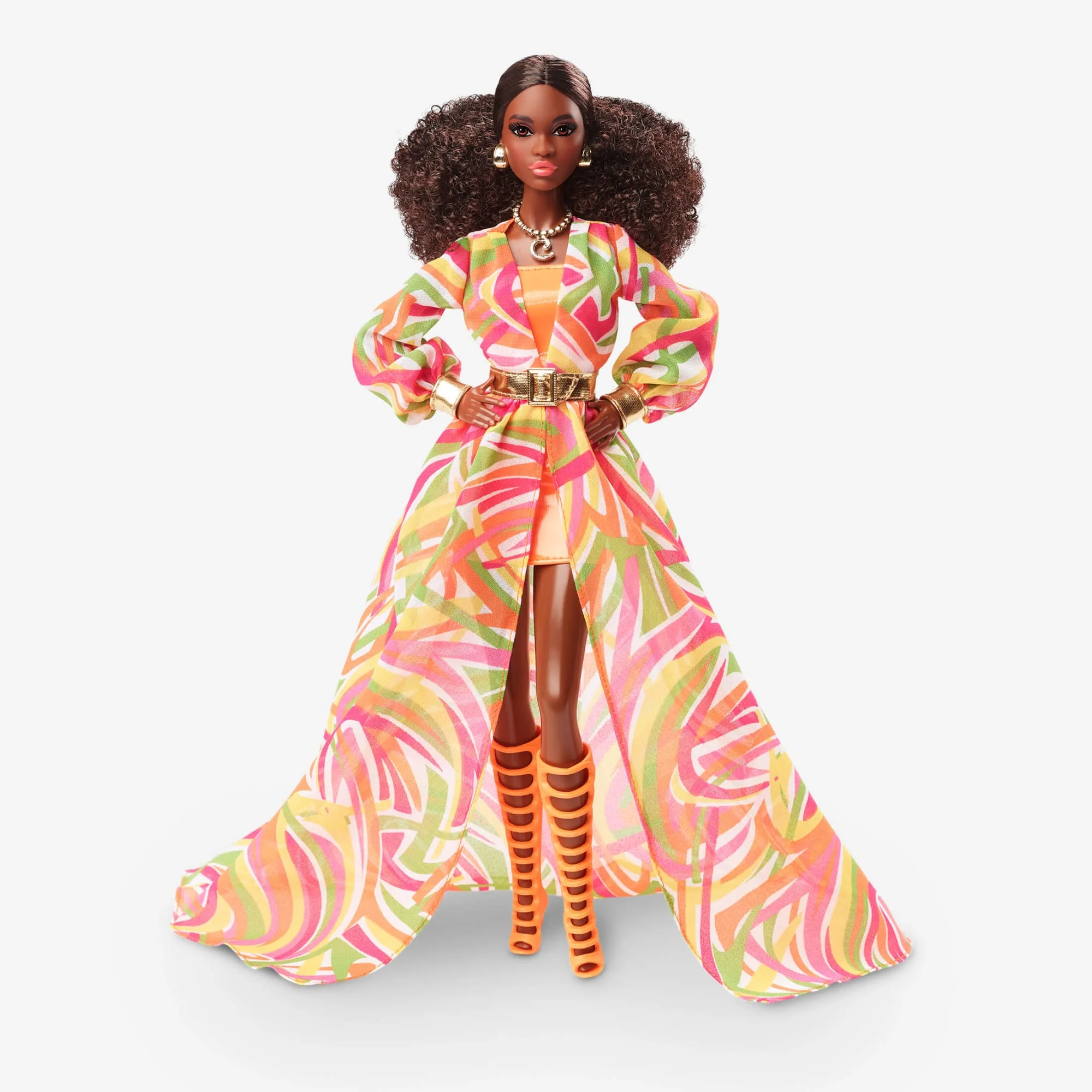Barbie afro curvy da collezione