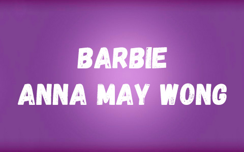 Barbie Signature Anna May Wong doll