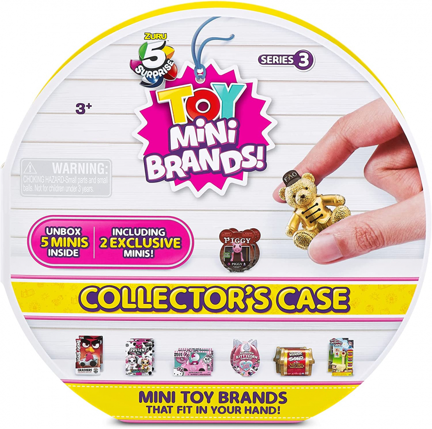 Mini Brands Surprise Ball: Collectible tiny versions of popular consumables!