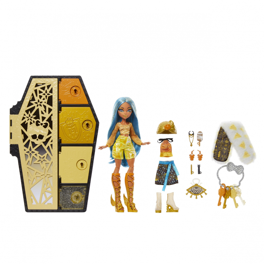 Monster High Skulltimate Secrets Fearidescent Series Cleo de Nile doll