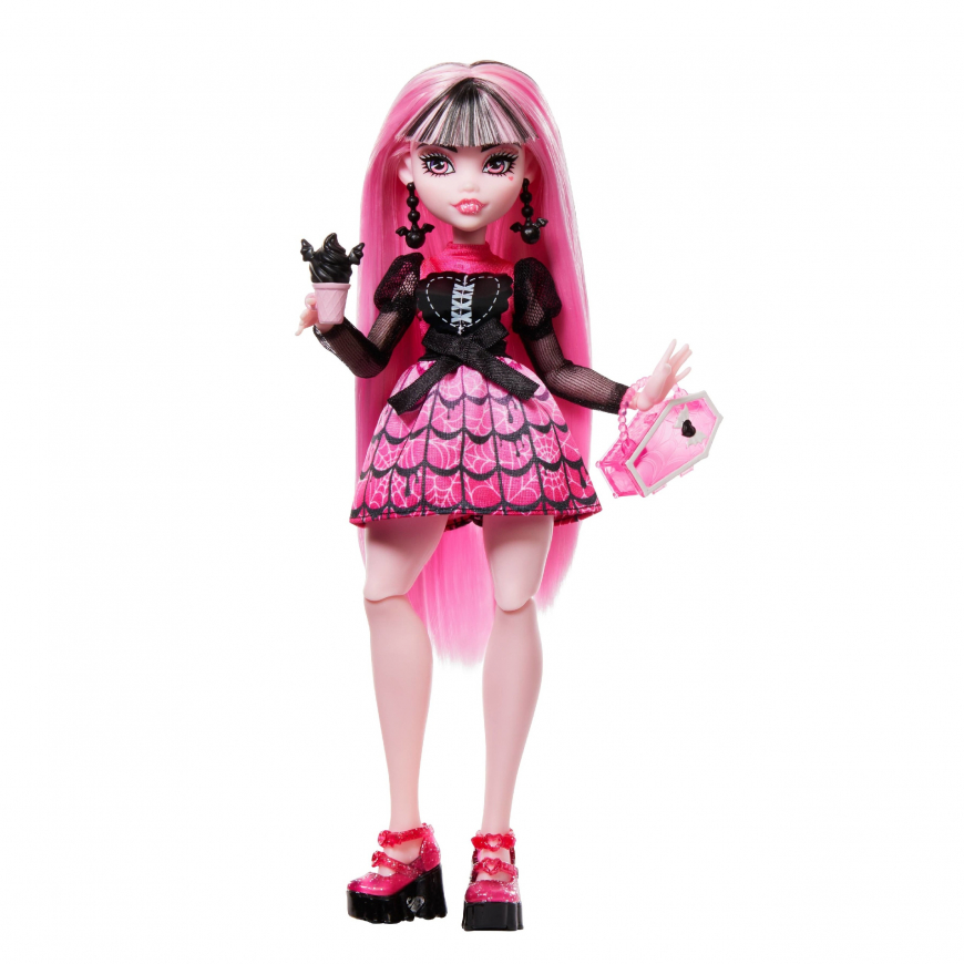 Monster High Skulltimate Secrets Fearidescent Series Draculaura Stein doll
