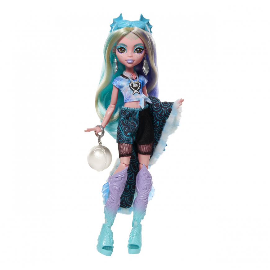 Monster High Skulltimate Secrets Fearidescent Series Lagoona Blue doll