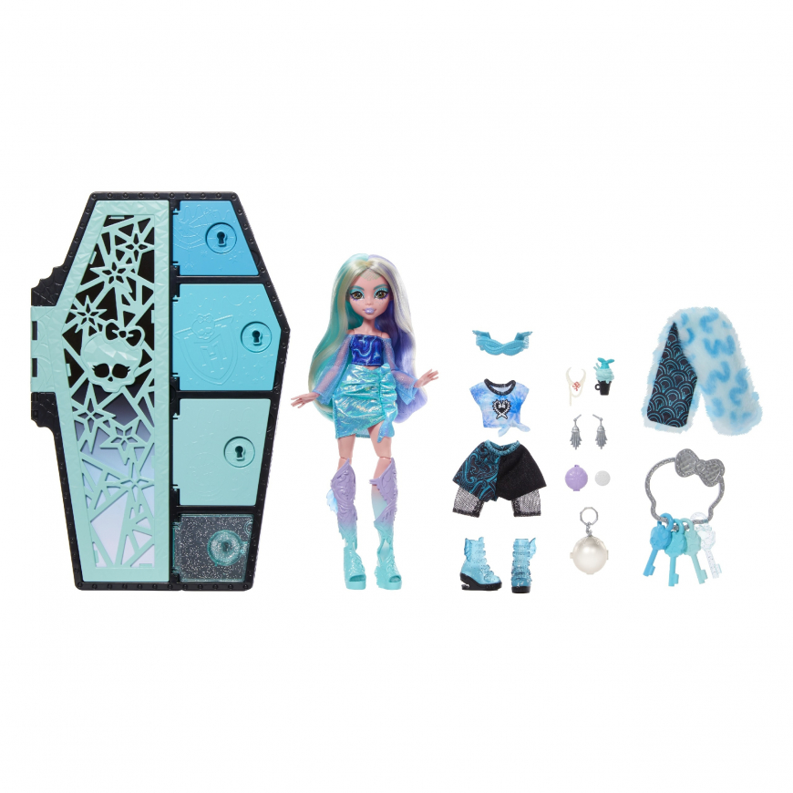 Monster High Skulltimate Secrets Fearidescent Series Lagoona Blue doll