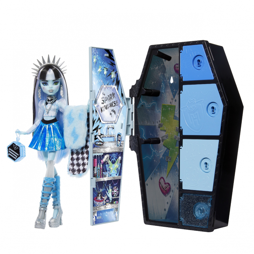 Monster High Skulltimate Secrets Fearidescent Series Frankie Stein doll