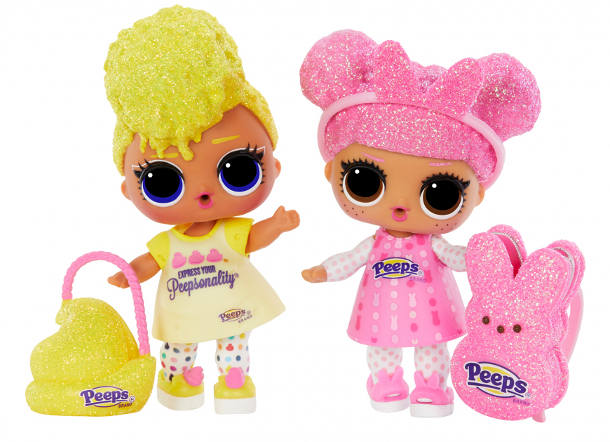 LOL Surprise Loves Mini Sweets Easter Peeps 2023 dolls: Tough Chick and Cute Bunny