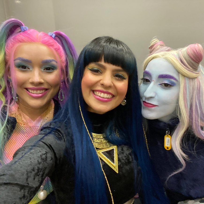 Monster High movie photos with actors from the set