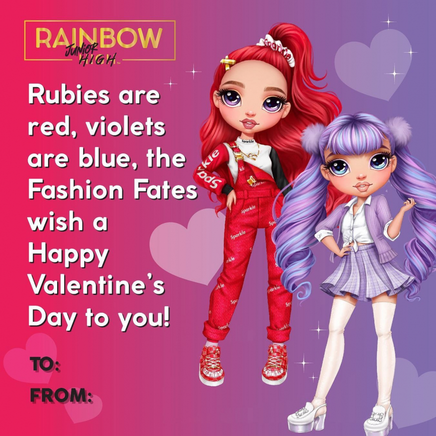 Rainbow High Valentines pictures