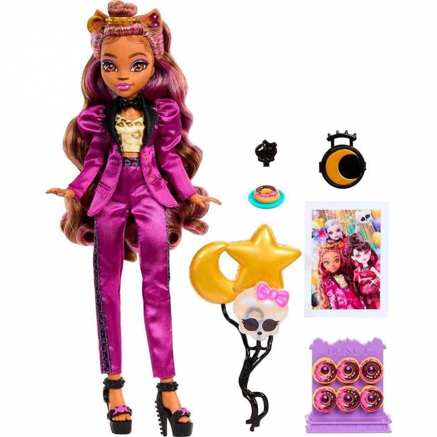 Monster High Monster Ball Clawdeen Wolf doll